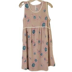 NWOT Now and‎ Forever Tan Women's Dress Size S